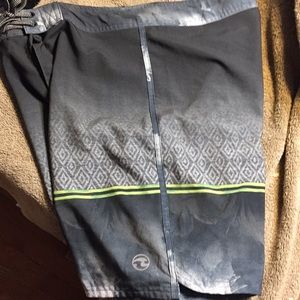 Ocean current swim shorts